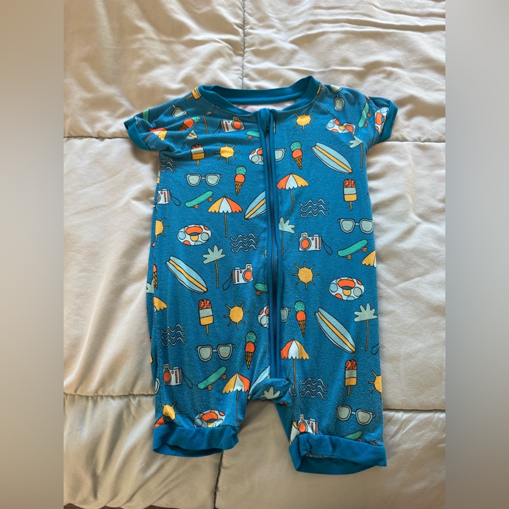 Little Sleepies surf’s up Play Shorty
